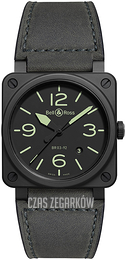 Bell & Ross Br 03-92 Czarny/Skóra BR-03-92-NIGHTLUM