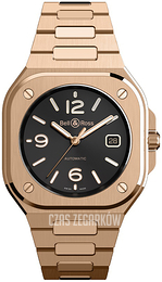 Bell & Ross Br 05 Czarny/18 karatowe różowe złoto BR05A-BL-PG/SPG