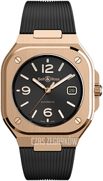 Bell & Ross Br 05 Czarny/Guma BR05A-BL-PG/SRB