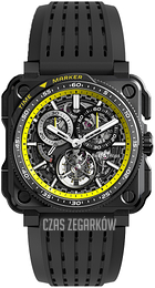 Bell & Ross Experimental Szkieletowa tarczy/Guma BR-X1-TOURBILLON-RS20