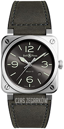 Bell & Ross Br 03-92 Czarny/Skóra BR0392-GC3-ST-SCA