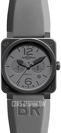 Bell & Ross BR 03-94 Szary/Guma Ø42 mm BR0394-COMMANDO