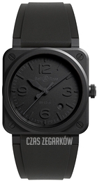 Bell & Ross BR 03 Phantom Czarny/Guma Ø41 mm BR03A-PH-CE-SRB