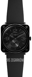 Bell & Ross BR S Quartz Czarny/Guma Ø39 mm BRS-BLC-PH-SRB