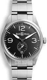 Bell & Ross BR 123 Czarny/Stal Ø41 mm BRV123-BL-ST-SST