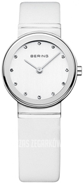 Bering Classic Biały/Skóra Ø26 mm 10126-804