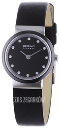 Bering Ceramic Czarny/Skóra Ø25 mm 10725-442