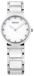 Bering Ceramic Biały/Stal Ø29 mm 10729-754