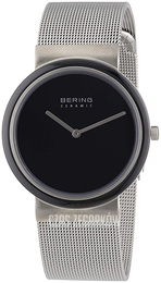 Bering Ceramic Czarny/Stal Ø36 mm 10736-042