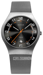 Bering Titanium Czarny/Tytan Ø37 mm 11937-007