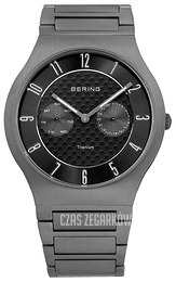 Bering Titanium Szary/Tytan Ø39 mm 11939-777