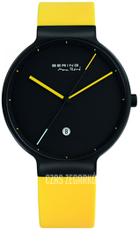 Bering Max Rene Czarny/Guma Ø39 mm 12639-827