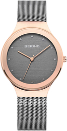 Bering Classic Szary/Stal Ø34 mm 12934-369