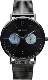 Bering Classic Czarny/Stal Ø36 mm 14236-123