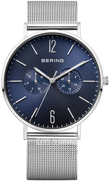 Bering Classic Niebieski/Stal Ø40 mm 14240-003