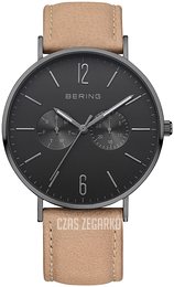 Bering Classic Czarny/Skóra Ø41 mm 14240-523