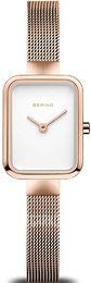 Bering Classic Biały/Stal w kolorze różowego złota Ø20 mm 14520-364