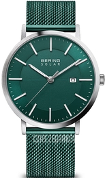 Bering Solar Zielony/Stal Ø40 mm 15439-808