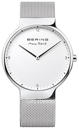 Bering Max Rene Biały/Stal Ø40 mm 15540-004