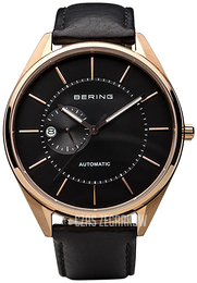 Bering Czarny/Skóra Ø43 mm 16243-462