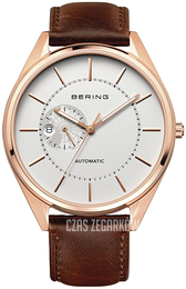 Bering Automatic Biały/Skóra Ø40 mm 16243-564