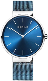 Bering Classic Niebieski/Stal Ø40 mm 16540-308