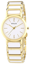 Bering Ceramic Biały/Stal w odcieniu złota Ø26 mm 30226-751