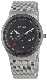 Bering Ceramic Czarny/Stal Ø39 mm 32139-002