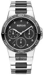 Bering Ceramic Czarny/Stal Ø37 mm 32237-AZ2
