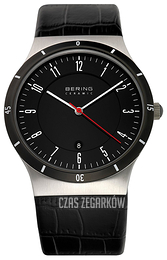 Bering Ceramic Czarny/Skóra Ø40 mm 32239-442