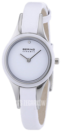 Bering Ceramic Biały/Skóra Ø25 mm 33125-654