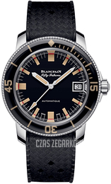 Blancpain Fifty Fathoms Czarny/Tkanina Ø40.3 mm 5008B-1130-B52A