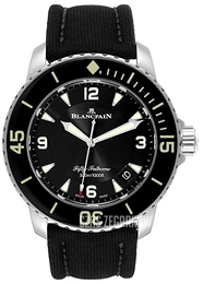 Blancpain Sport Fifty Fathoms Czarny/Tkanina Ø45 mm 5015-1130-52A