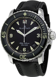 Blancpain Sport Fifty Fathoms Czarny/Tkanina Ø45 mm 5015-1130-52B