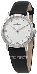 Blancpain Villeret Biały/Skóra Ø29.2 mm 6104-1127-95A
