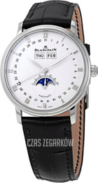 Blancpain Villeret Biały/Skóra Ø37.6 mm 6263-1127-55A