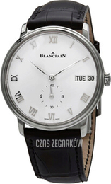 Blancpain Villeret Biały/Skóra Ø40 mm 6652-1127-55B