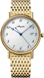 Breguet Classique Biały/18 karatowe żółte złoto Ø38 mm 5177BA-29-AV0