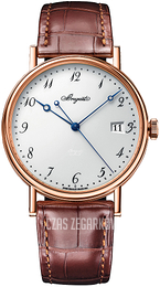 Breguet Classique Biały/Skóra Ø38 mm 5177BR-29-9V6