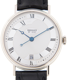 Breguet Classique Srebrny/Skóra Ø35.5 mm 5197BB-15-986