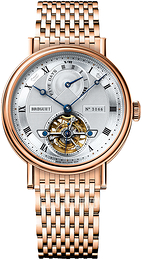 Breguet Classique Srebrny/18 karatowe różowe złoto Ø39 mm 5317BR-12-RV0