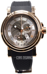 Breguet Marine Czarny/Guma Ø42 mm 5857BR-Z2-5ZU