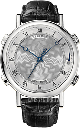 Breguet Classique Srebrny/Skóra Ø48 mm 7800BB-11-9YV