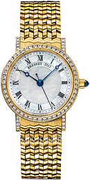 Breguet Classique Biały/18 karatowe żółte złoto Ø30 mm 8068BA-52-AC0-DD00