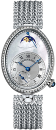 Breguet Reine De Naples Czarny/18 karatowe białe złoto Ø28.45 mm 8908BB-52-J20-D000