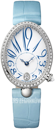 Breguet Reine De Naples Biały/Skóra Ø28.45 mm 8918BB-28-964-D00D