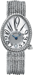 Breguet Reine De Naples Biały/18 karatowe białe złoto Ø28.45 mm 8918BB-58-J39-D00D
