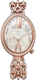 Breguet Reine De Naples Biały/18 karatowe różowe złoto Ø34.95 mm 8965BR-5W-J53-DDD0