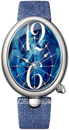 Breguet Reine De Naples Niebieski/Skóra Ø34.95 mm 8967ST-E8-786-3L