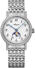 Breguet Classique Biały/18 karatowe białe złoto Ø30 mm 9088BB-29-BC0-DD00
